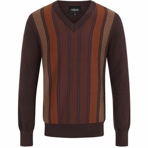 Mark Chocolate Stripe Sweater